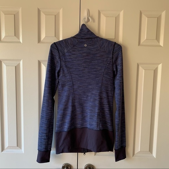 Lululemon Nice Asana Jacket Wee Are From Space Cadet Blue - Picture 2 of 11